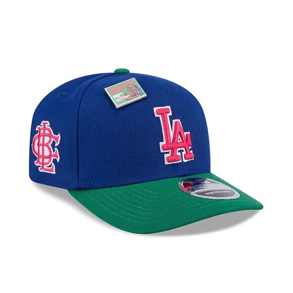 Los Ángeles Dodgers Big League Chew Royal/Gree New Era 9seventy Stretch Snap Cap - Picture 1 of 13